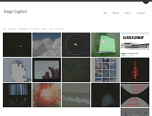 Tablet Screenshot of diegocaglioni.net